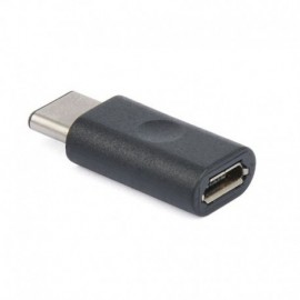 ADAPTADOR USB FONESTAR 7974-C - CONECTORES TIPO USB-C MACHO-MICRO USB B HEMBRA - 480MBPS - NEGRO