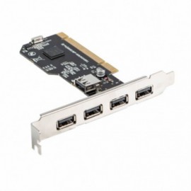 TARJETA PCI LANBERG PCI-US2-005 - 4* USB2.0 EXTERNOS + 1* USB2.0 INTERNO - HASTA 480MBPS