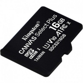 TARJETA MICROSD HC KINGSTON CANVAS SELECT PLUS - 16GB - CLASE 10 - 100MB/S