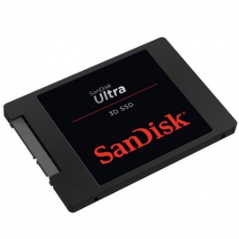 DISCO SÓLIDO SANDISK SSD ULTRA 3D SDSSDH3-500G-G25 - 500GB -SATA III- 2.5'/6.35CM - LECTURA 560MB/S - ESCRITURA 530MB/S